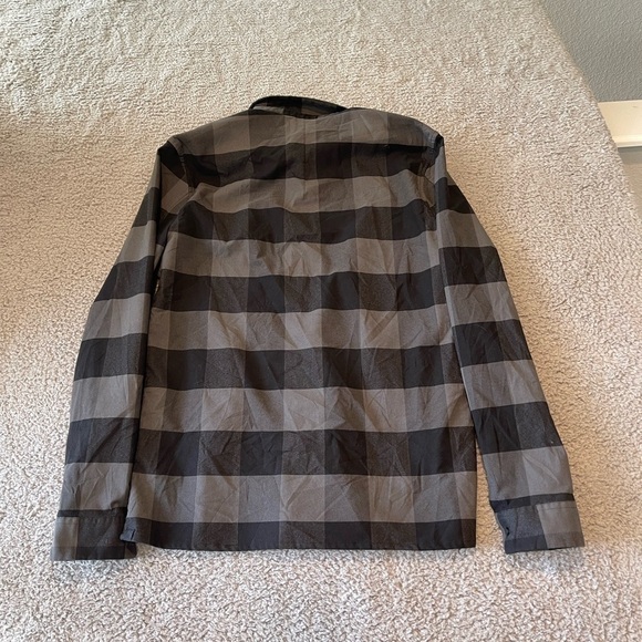Lululemon Masons Peak Flannel Size M Color black & Gray - Picture 3 of 9